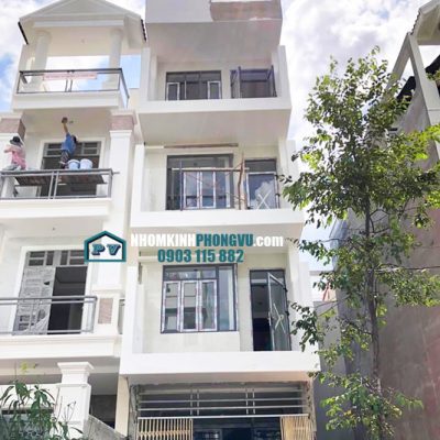 Thi công, lắp đặt cửa nhôm xingfa tại đường Cộng Hòa, Tân Bình