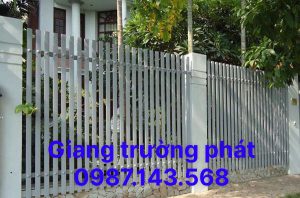 thi công hàng rào sắt hộp đẹp tại Trảng Bom Đồng Nai.