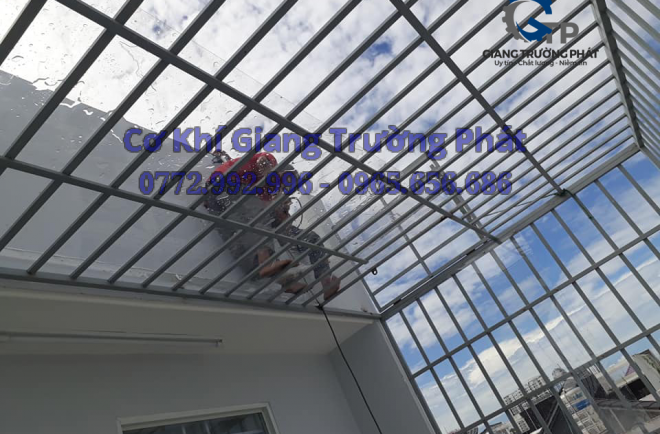 BÁO GIÁ THI CÔNG KHUNG BẢO VỆ SẮT TẠI ĐỊNH QUÁN