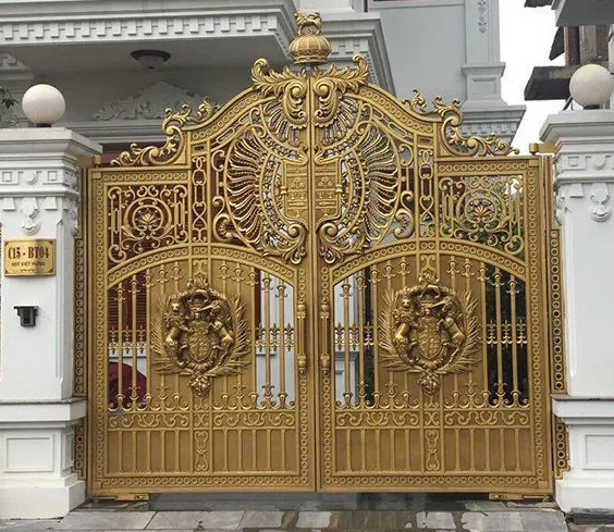 Cổng nhôm đúc tại Ninh Thuận