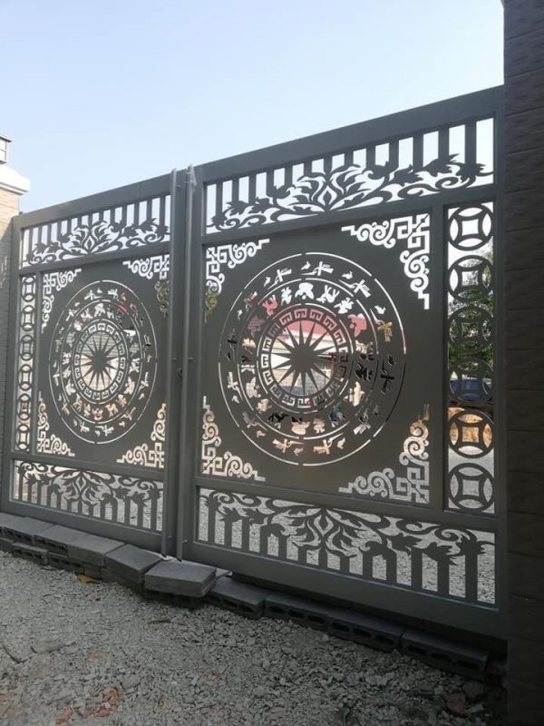 Làm cổng sắt CNC giá rẻ tại Nhơn Trạch
