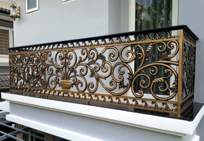 Lan can nhôm đúc tại Châu Đức