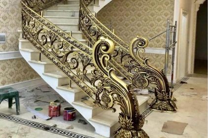 Cầu thang nhôm đúc giá rẻ tại Long Khánh
